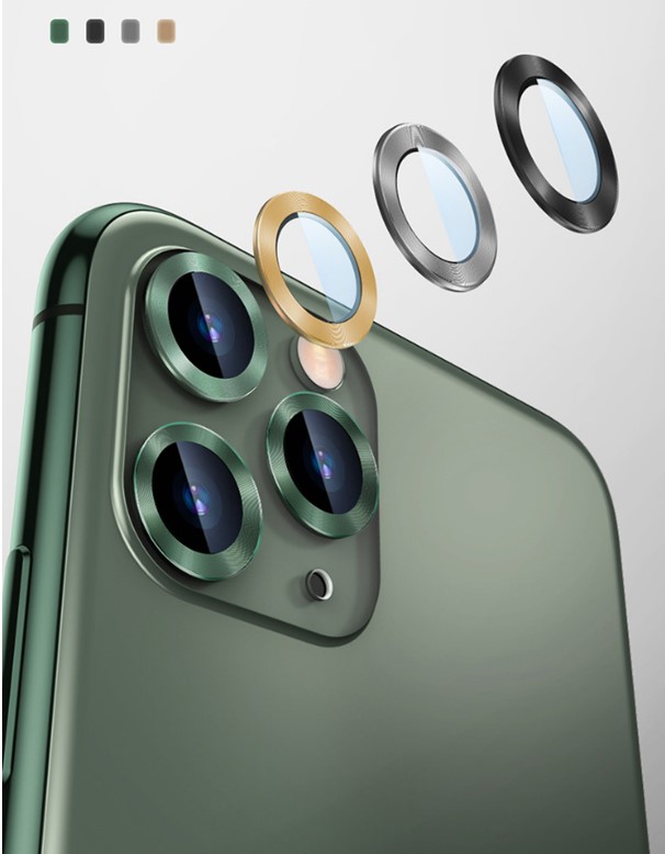 Baseus Alloy Protection Ring Iphone 11 Kamera Koruyucu ile cep telefonunuzun kamera camını koruyun